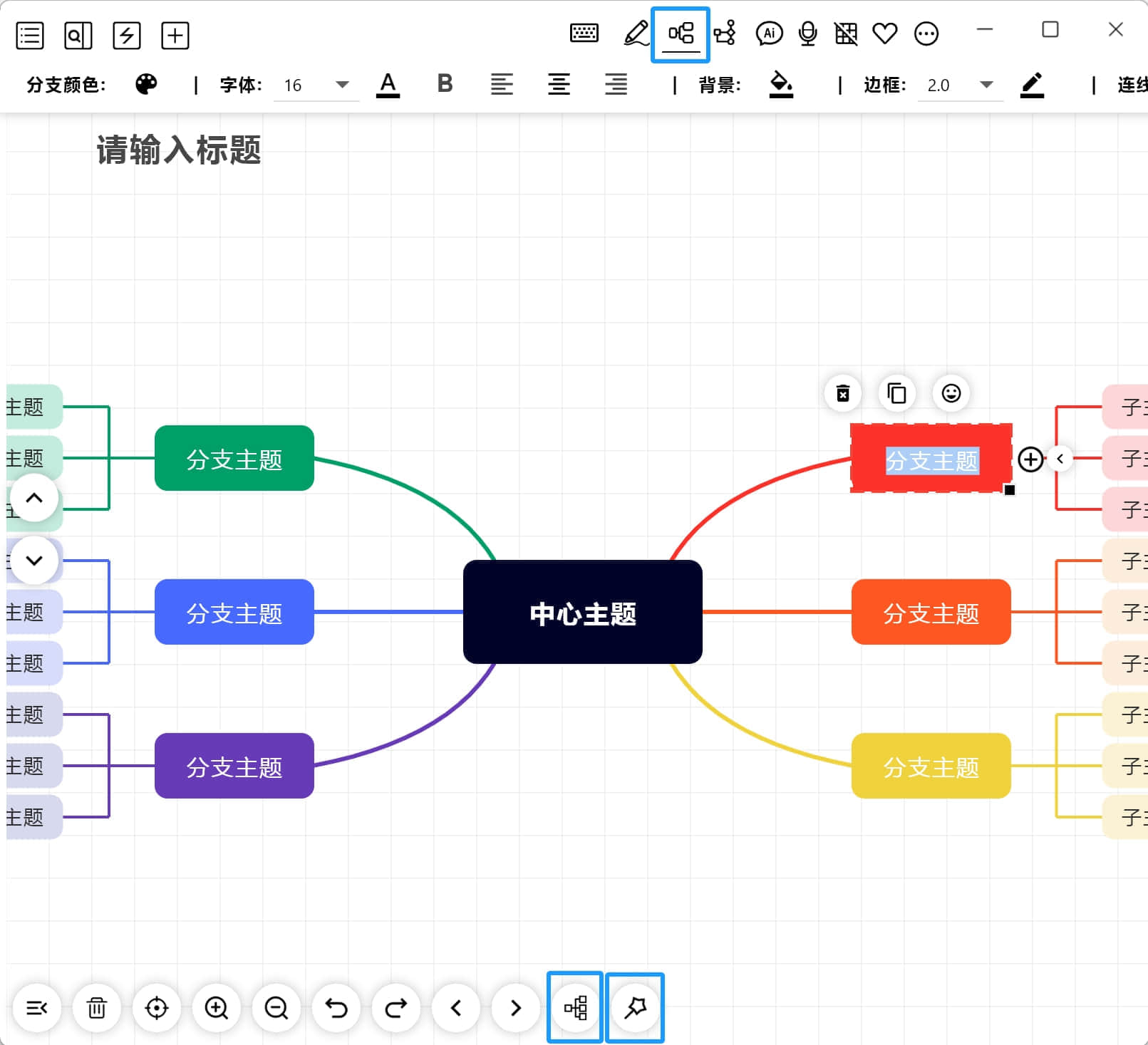 思维导图模式